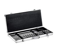 Metabo Jeu de forets pour béton 623106000 – carbure de tungstène SDS‑Max, 7 pièces (16,20,22,25 mm)