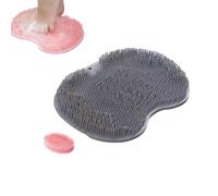 Juego de dos piezas : cepillo para pies de ducha y cepillo de masaje para limpieza de baño, que Puede limpiar, exfoliar y masajear sin agacharse, Promover la circulación sanguínea y aliviar la fatiga.