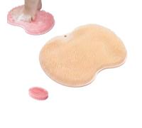 Juego de dos piezas : cepillo para pies de ducha y cepillo de masaje para limpieza de baño, que Puede limpiar, exfoliar y masajear sin agacharse, Promover la circulación sanguínea y aliviar la fatiga.