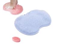 Juego de dos piezas : cepillo para pies de ducha y cepillo de masaje para limpieza de baño, que Puede limpiar, exfoliar y masajear sin agacharse, Promover la circulación sanguínea y aliviar la fatiga.