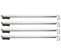 Juego de ganchos extractores, 4 pzas 236 mm