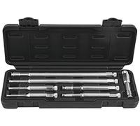 Juego de herramientas de enroscado de bujias comunes e incandescentes, 7 pzs.