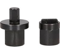 Juego de herramientas de perfil especial de servicio de aceite para tornillos de drenaje de aceite de plástico, 2 pzs