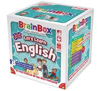 Asmodée Jeu de société Brainbox Let's Learn English Espagnol Multicolore Enfants