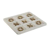 JUEGO DE MESA MARMOL 30,5X30,5X1,5 TRES EN RAYA