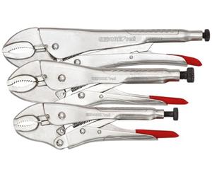 Juego de mordazas grip, 7-12 pulgadas, An 35-60 mm, 3 piezas