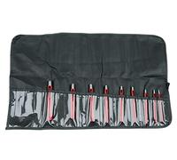 Juego de sacabocados circulares, 9 pzs.