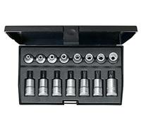 Juego de vasos destornilladores 3/8" 15 pzas TX