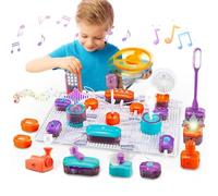 Juego Experimentos Kit D'exploration Électronique À Faire Soi-même, 53 Pièces, Expériences Scientifiques Et Physiques, De Circuits Imprimés Kit Electrico Escolar