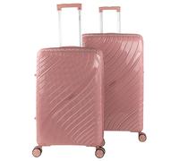 Juego Maletas - Juego De Maletas De Viaje - Juego Maletas De Viaje De Material Super Resistente. Set Maletas De Viaje Candado Con Combinación TSA Rose