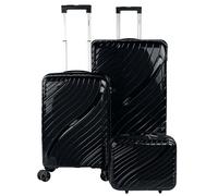 Juego Maletas - Juego De Maletas De Viaje - Juego Maletas De Viaje De Material Super Resistente. Set Maletas De Viaje Candado Con Combinación TSA Noir