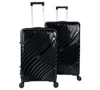 Juego Maletas - Juego De Maletas De Viaje - Juego Maletas De Viaje De Material Super Resistente. Set Maletas De Viaje Candado Con Combinación TSA Noir