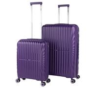 Juego Maletas - Juego De Maletas De Viaje - Juego Maletas De Viaje De Material Super Resistente. Set Maletas De Viaje Candado Con Combinación TSA Violet