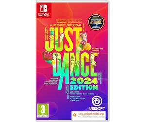Juego para consola nintendo switch just dance 2024 edición código de descarga