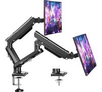 JUEN-Ev6012B Support De Moniteur Pour 2 Écrans De 13 À 32 "",Supporte Un Moniteur De 2 À 9 Kg Avec Vesa 75/100 Mm,Bras De Moniteur À Ressort À Gaz Avec Inclinable,Pivotant,Rotatif