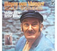 Jürgen von Manger - Adolf Tegtmeier: meine Rübe-deine Rübe (incl. poster) / Vinyl record [Vinyl-LP]