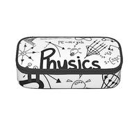 JUEXDEME Pochette pour fournitures scolaires et de bureau, impression physique, grande capacité, trousse à crayons de grande capacité pour étudiants, papeterie, boîte à crayons, organiseur de bureau