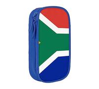 JUEXDEME Trousse pour fournitures scolaires et de bureau - Grande capacité - Drapeau de l'Afrique du Sud - Trousse à crayons de grande capacité pour étudiants - Pochette à crayons - Organiseur de