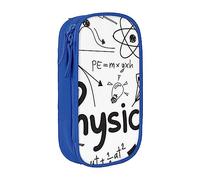 JUEXDEME Trousse pour fournitures scolaires et de bureau - Grande capacité - Impression physique - Trousse à crayons de grande capacité pour étudiants - Pochette à crayons - Organiseur de bureau avec