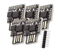Jufjsfy 5 PièCes ATTiny85 Digispark I2C LED .3 Kickstarter 5V IIC SPI Carte de DéVeloppement USB 6 Broches D'E/S pour