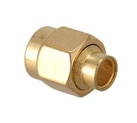 Jufjsfy Lot de 10 connecteurs coaxiaux de soudure pour câble semi-rigide RG402 de 0,3 mm