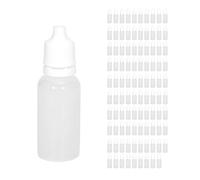 Jufjsfy Lot de 100 flacons vides en plastique de 15 ml pour les collations oculaires
