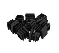 Jufjsfy Lot de 12 embouts carrés en plastique de 15 mm x 15 mm