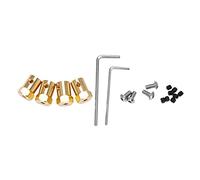 Jufjsfy Lot de 4 adaptateurs de moyeu de roue hexagonal en laiton 5 mm 12 mm pour B14 B16 B24 B36 C14 C24 MN D90 D91 RC pièces