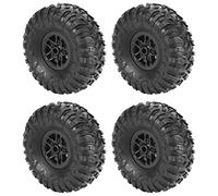 Jufjsfy Lot de 4 pneus RC pour MN D90 D91 D96 D99 MN90 MN99S 1/12 RC pièces