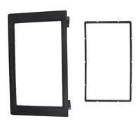 Jufjsfy Lunette audio stéréo 2 DIN - Panneau de façade - Kit multimédia pour 9-3 2007-2011