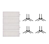 Jufjsfy Rouleau de Filtre HEPA Brosse Latérale Principale Tissu de Vadrouille Chiffons pour Robot Aspirateur 360 C50 Accessoires de Rechange