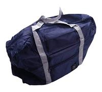 Jufjsfy Sac de rangement multifonction de grande capacité pliable et étanche pour bagages, valise, sac à main, organisateur de courses, bleu marine