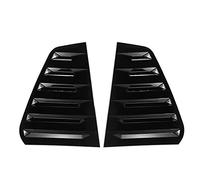 Jufjsfy Stores de Fenêtre Latérale de Voiture, pour Golf 7 R 7 7,5 2013-2020 Volets de Fenêtre de Style de Course Couverture de Ventilation Noir