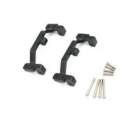 Jufjsfy Support de siège en métal pour Mn D90 D91 D99S Mn90 Mn99S 1/12 RC Pièces de mise à niveau Noir