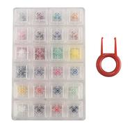 Jufjsfy Testeur de 24 interrupteurs avec touches vides en acrylique pour clavier mécanique Box