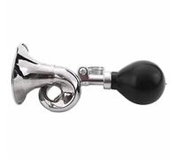 Jufjsfy Trompette non électronique cloche de vélo vélo bruyante Klaxon Bugle Rétro Vintage Argent