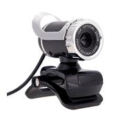 Jufjsfy USB 2.0 12 Megapixel HD Web Cam 360 degres avec MIC Clip-on pour PC de Bureau Skype Ordinateur PC Portable
