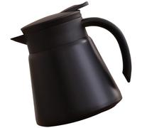 Jug de café, pot à café isolé 680 ml Pot thermique à l'épreuve de la fuite, théière thermique en acier inoxydable qualité alimentaire, flasque vide double paroi