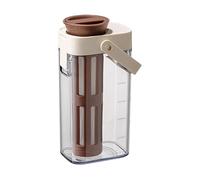 Jug D'eau- Jug D'eau Pour Réfrigérateur | Outlet Réfléchissant | Tank Donneur Transparent | Jus Identique Pour Jus De Jus, Sangria, Limonade, Lait, Café, Boissons Chaudes Ou Chaudes