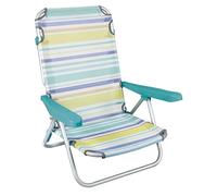 JugaToys Chaise de Plage Multi-Positions Rayures