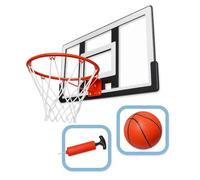 JugaToys Panier de Basket-Ball pour Enfant pour intérieur et extérieur, avec Ballon et Pompe, Plateau de Basket diamètre de 32 cm, Jeu extérieur pour Enfants à partir de 3 Ans, Mini Panier avec