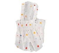 Juge à Suspension de Chien Soft Breathable Pet Princess Sundren Charming Dots Colorful Skin Sensitive Peau intérieure extérieure Petite Animal Moyen Coton (M)