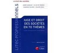 Juge & dt des sociétés en 70 thèmes Philippe Engel (Auteur), Dominique Davodet (Auteur), A DE VENDEUIL (Auteur)