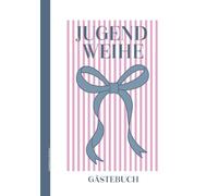 JUGENDWEIHE GÄSTEBUCH: Geschenk für Jugendweihe gebundenes Gaestebuch Erinnerungsbuch für Mädchen und Teenagerin schönes Erinnerungsalbum Geschenkidee Jugendfeier Buch zum Start ins Erwachsenwerden
