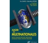 Juger les multinationales Eric David (Auteur), Gabrielle Lefèvre (Auteur)