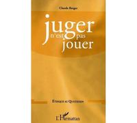 Fondation Ostad Elahi – Juger n'est pas jouer – Essai – Broché