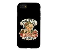 Juger poliment Tout Le Monde : Miss Marple Funny Cozy Mystery Coque pour iPhone SE (2020) / 7/8