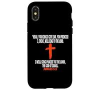 Juges 5:3 Écriture des versets de la Bible Coque pour iPhone X/XS