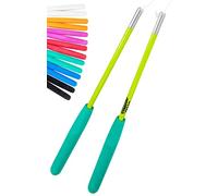 Juggle Dream Diabolo Jonglage Baguettes Superglass Solides et Légères en Fibre de Verre, Conçu pour Les Grinds et Les Communiqués de Bâton (Vert)