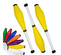 Juggle Dream Trainer Street Clubs de Jonglage Lot de 3 Trainer Massues - Ensemble de Jonglage pour Débutants et Jongleurs Avancés (Jaune)